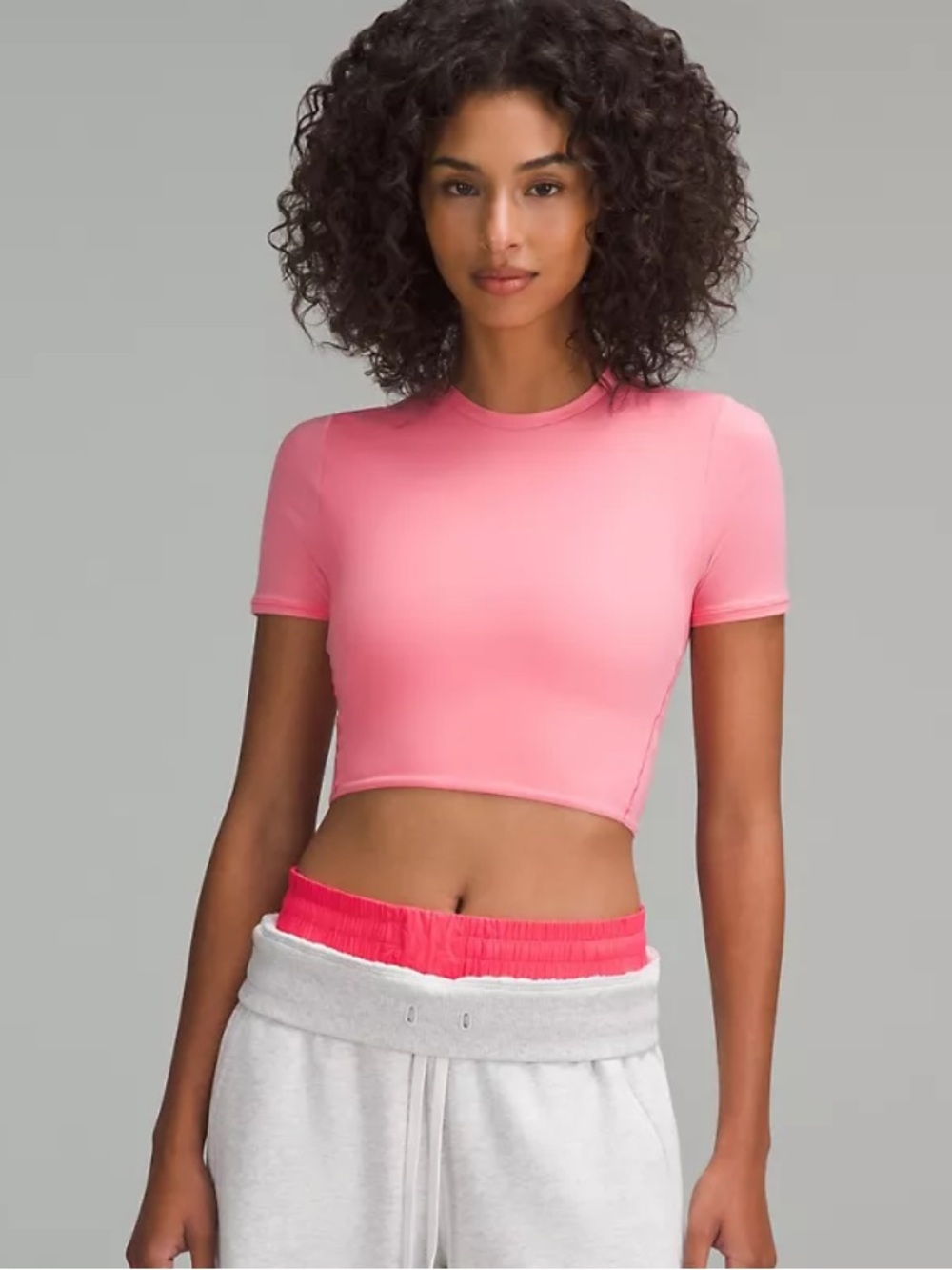 Lululemon Nulu Ultra Soft Crop Top EUC
